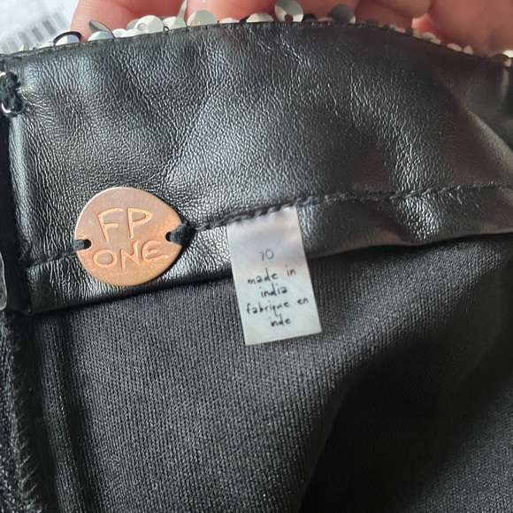 NWT Free People Skinny Sequin Camo Mini Skirt - Picture 13 of 16